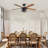 Rish 52'' Ceiling Fan with Light Kit-210925623