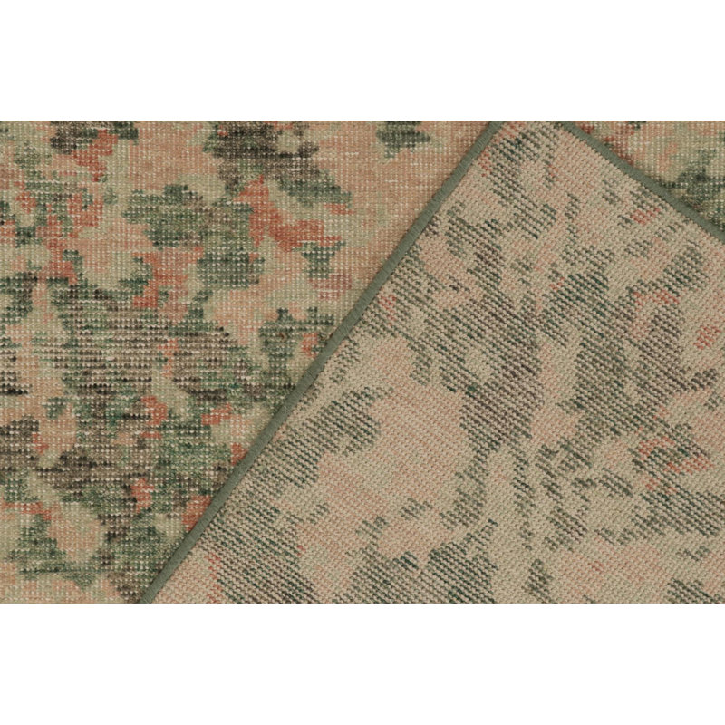 Wool Abstract Area Rug, Rectangle 8'1" x 9'11"
