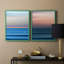 Coucher de soleil coucher de soleil III - reproduction encadrée de qualité supérieure - prête à être accrochée - aucun clou requis - aucun clou requis-1597183509-1597183500