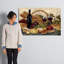 « tuscan soirée wine crop »-impression sur toile tendue-2096973722