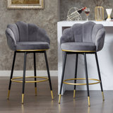 Olvina Swivel 29'' Tall Bar Stools & Counter Stools