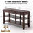 Adjustable Two-Tier Shoe Storage Bench-796378003