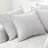 59.8" W Oversized Chenille Upholstered Boneless Round Barrel Chair with 8 Matching Pillows-177336566