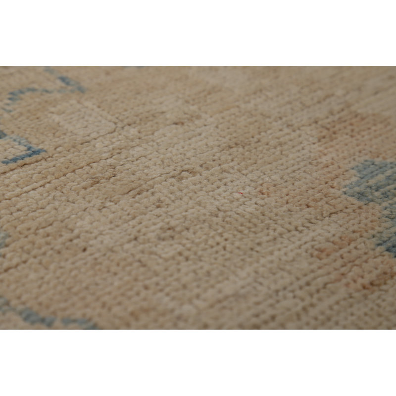 Vegetable Dye Oushak Turkish Large Rug