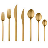 Due 42 - Piece Stainless Steel Flatware Set - Service for 6