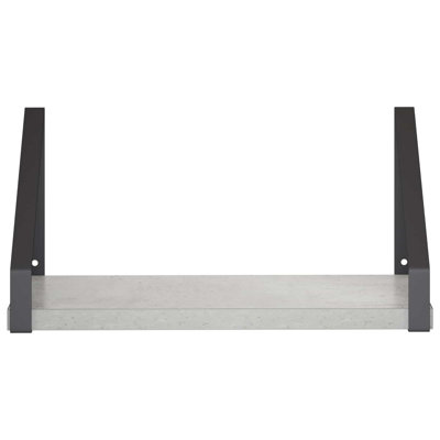 4 -Piece Steel Floating Shelf