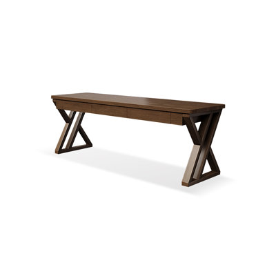 Bureaux rectangulaires en bois massif noyer