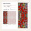 Papier peint motif abstrait motif cachemire Paisley