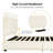 Gervais Modern Curved Upholstered Storage Bed-1778946764