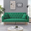 Canapé-lit rembourré de style moderne 71,65 po-351605420