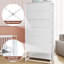 Commode 7 tiroirs l 23,2 po, blanc-1036335278