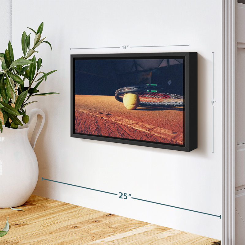 «Tennis Sport Wall Art», H 13 po x l 9 po