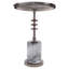 Jetson Marble Pedestal End Table