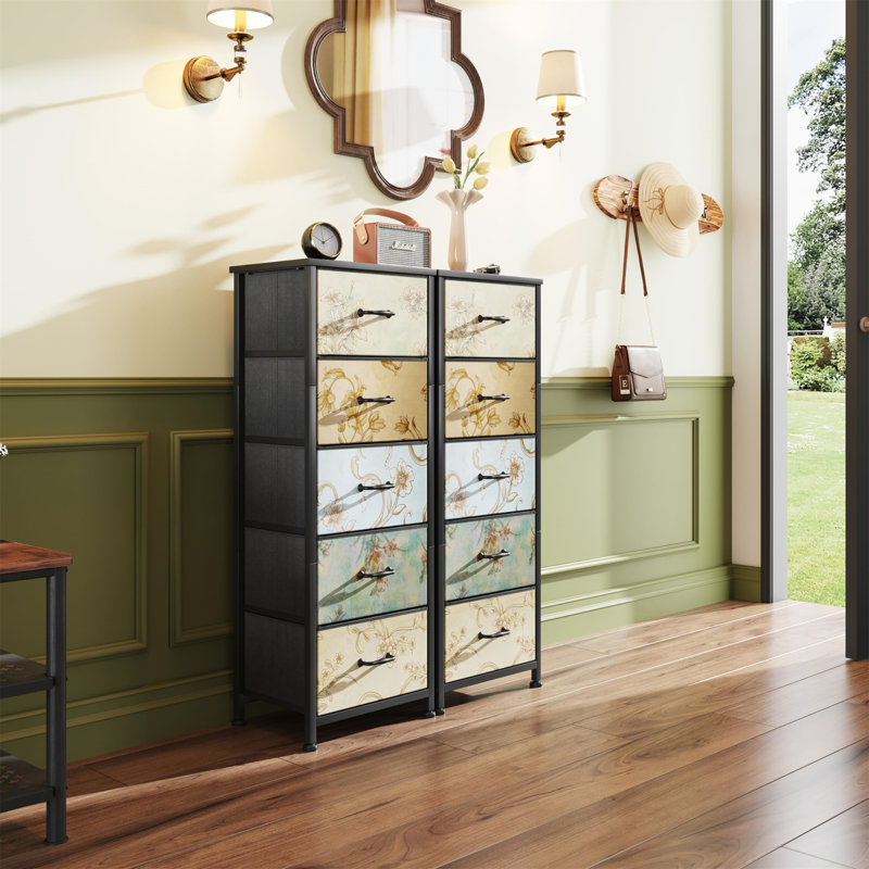 Denslowe 40cm W 5 - Drawer Chest of Drawers