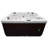 Home And Garden Spas 220 Volt 6 Person 71 - Jet Acrylic Square Standard (Hardwired) Hot Tub with Ozonator and Built-In Speaker