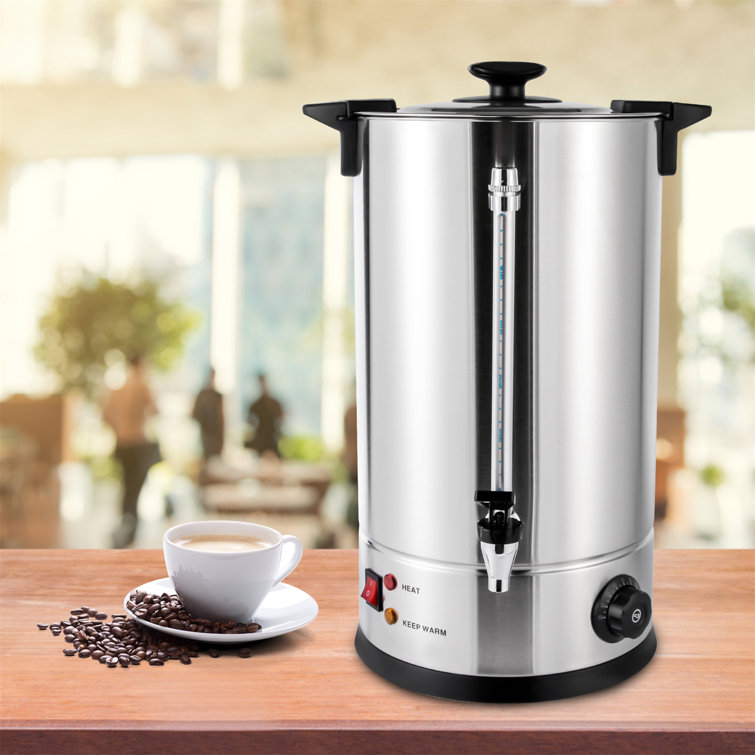 Yinxier Commercial Grade Stainless Steel 15L/3.96Gal Coffee Urn