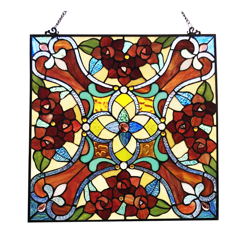 Panneau de vitrail tiffany