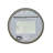 45 Round LED Front and Backlit Wall Mirror in Satin Gold-1090290048-1090290061