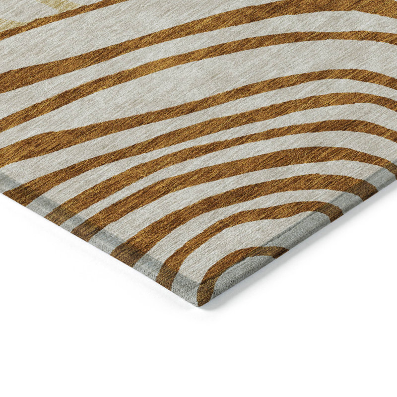 Tapis de porte d'extérieur antidérapant Leis, Rectangle 10 pi x 14 pi