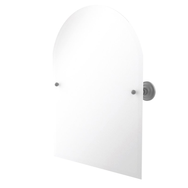 Miroir arqué 21 "x 26" Marchmont, Gris mat