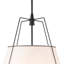 Luminaire suspendu fuselé en lin 4 lumières Nyjel-151244207-159815820-159815823