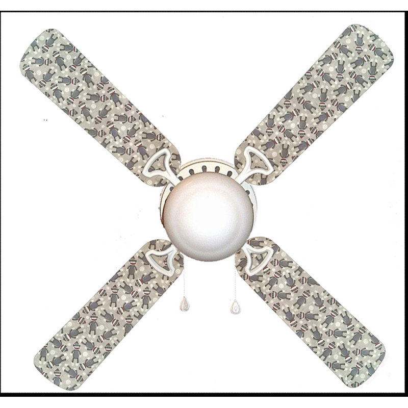 Ventilateur de plafond à 4 pales 42 po avec chaînette et ensemble d’éclairage inclus Southside