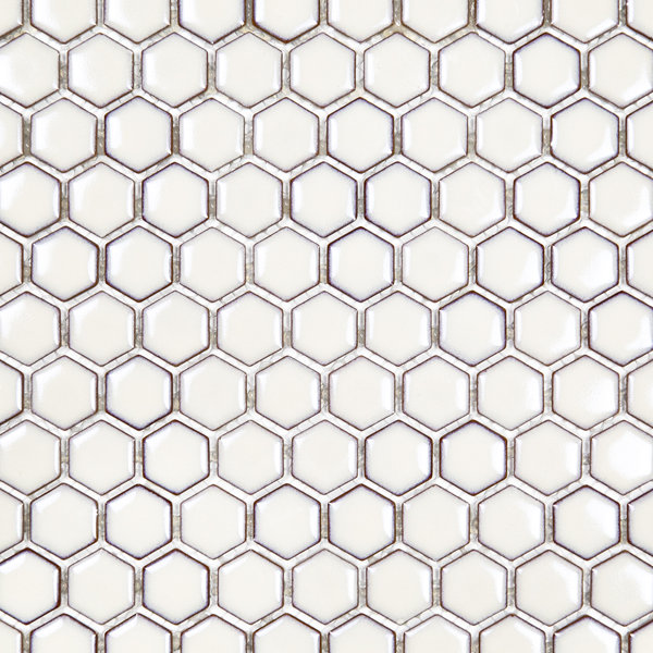 1" x 1" Ceramic Mosaic Sheet Wall Tile