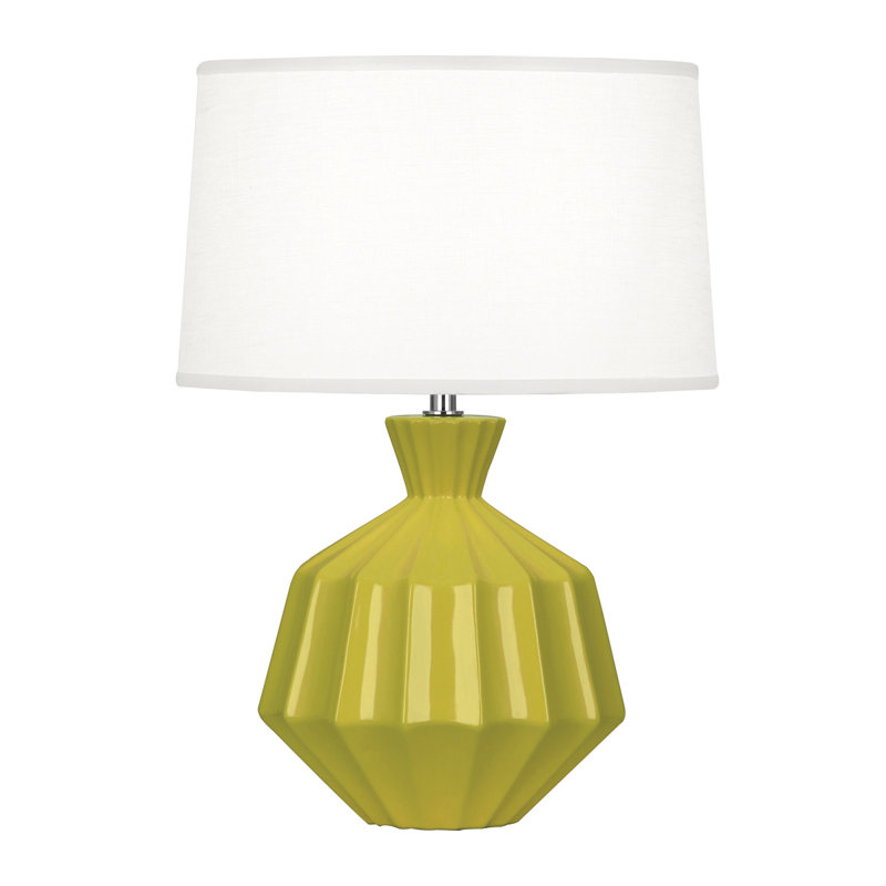 Orion 17.75" Table Lamp, Citron