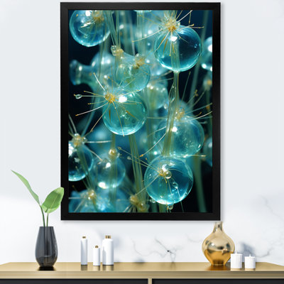 Circular Multiverse Minimal Futuristic Abstract On Canvas Print
