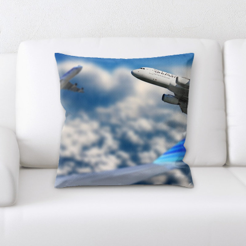 Coussin décoratif aéronautique