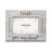 Cream Glass Single Picture Frame
