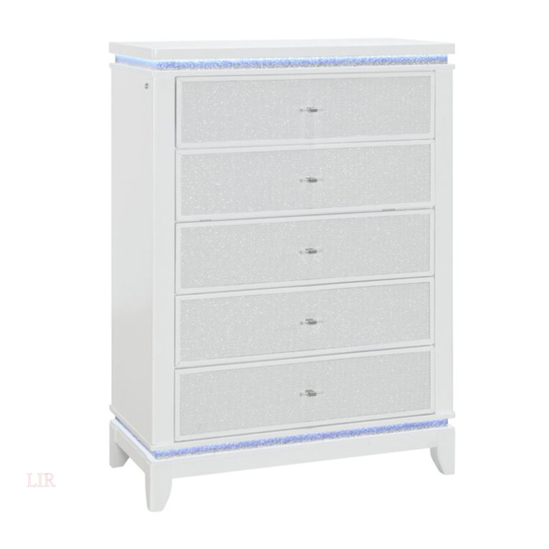 Commode blanche ADALID
