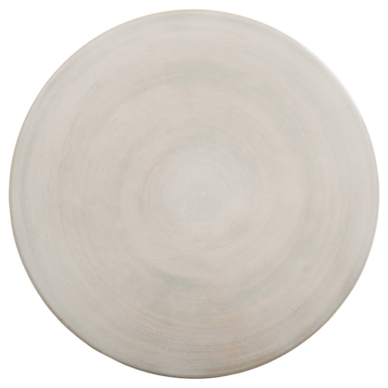 Stool/Table Garden Stool, Distressed White
