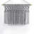 Lush Decor Boho Macrame Textured Cotton Single Window Valance-53752471