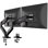 Dual Monitor Desk Mount With Gas Spring Arms