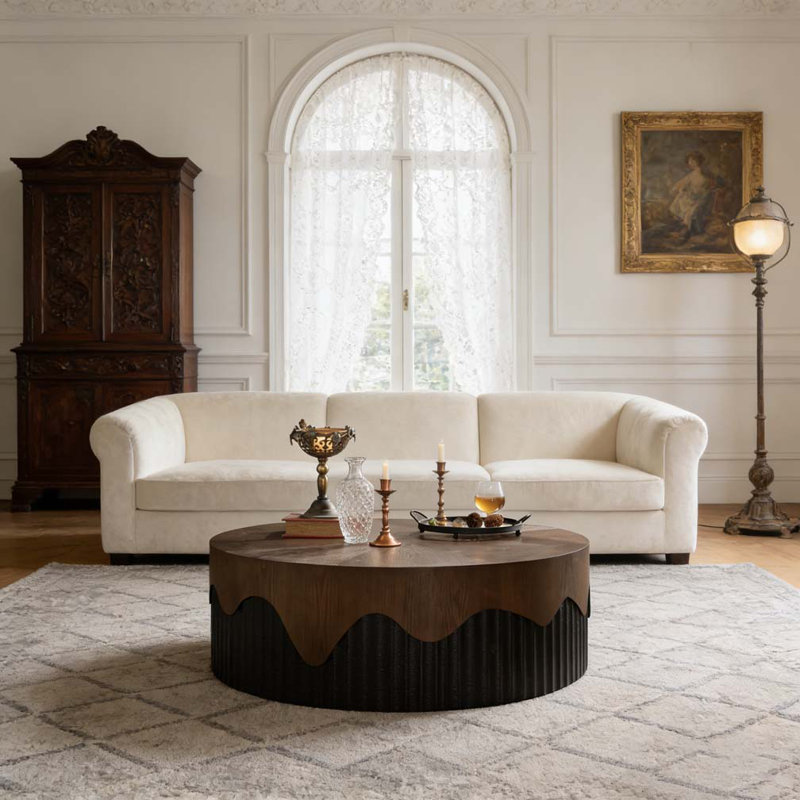 38.97" Round Coffee Table, 38.97"