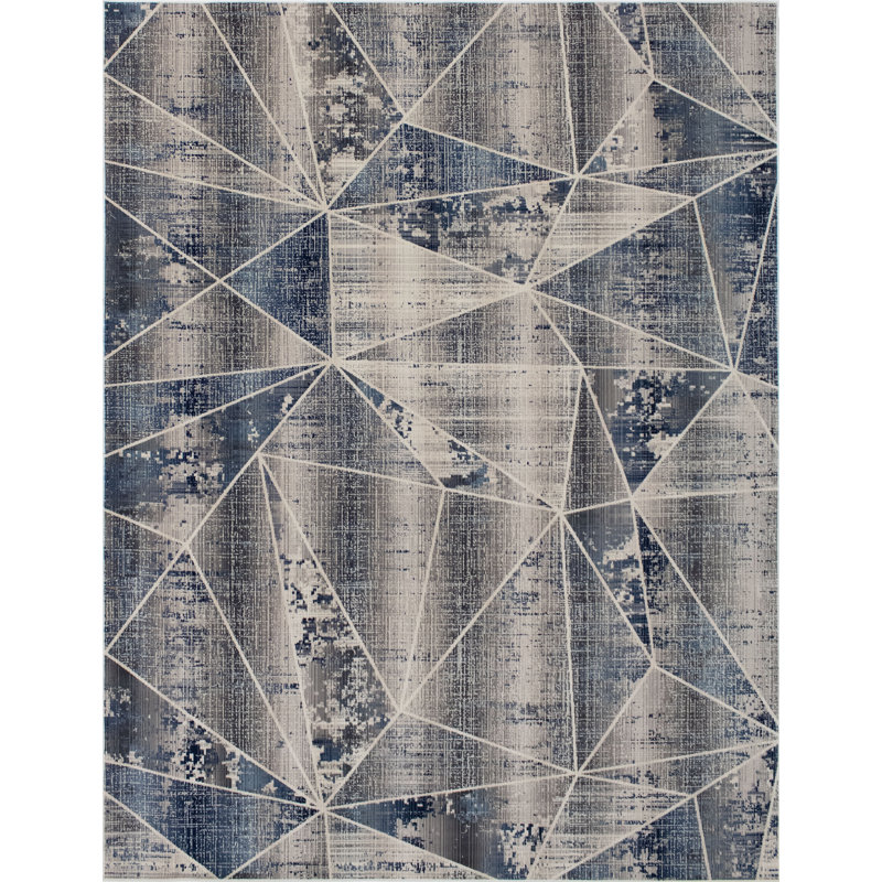 Baymore Geometric Indoor Rug, Rectangle 3'2" x 5'2"