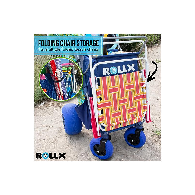 Rollx Storage Cart, Blue
