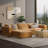 Rex Large L-Shaped 2-Seater Sofa with Left Chaise in Genuine Leather Sectional for Living Room, Modern Style-98294395-98294396