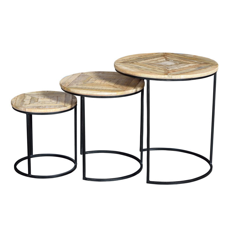 Wilmot Solid Wood Nesting Tables