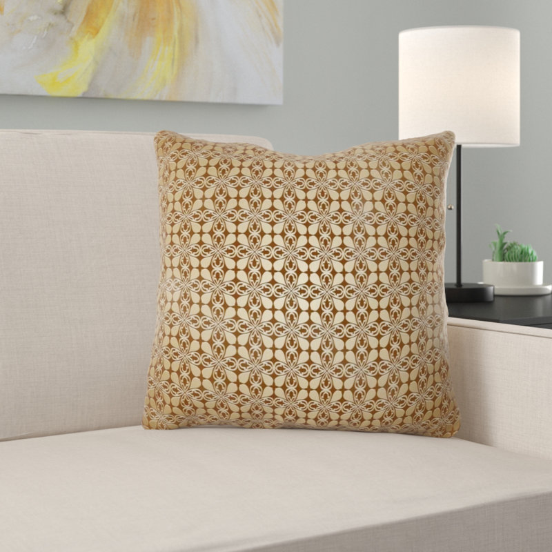 Coussin décoratif, Gris, Intérieur / extérieur