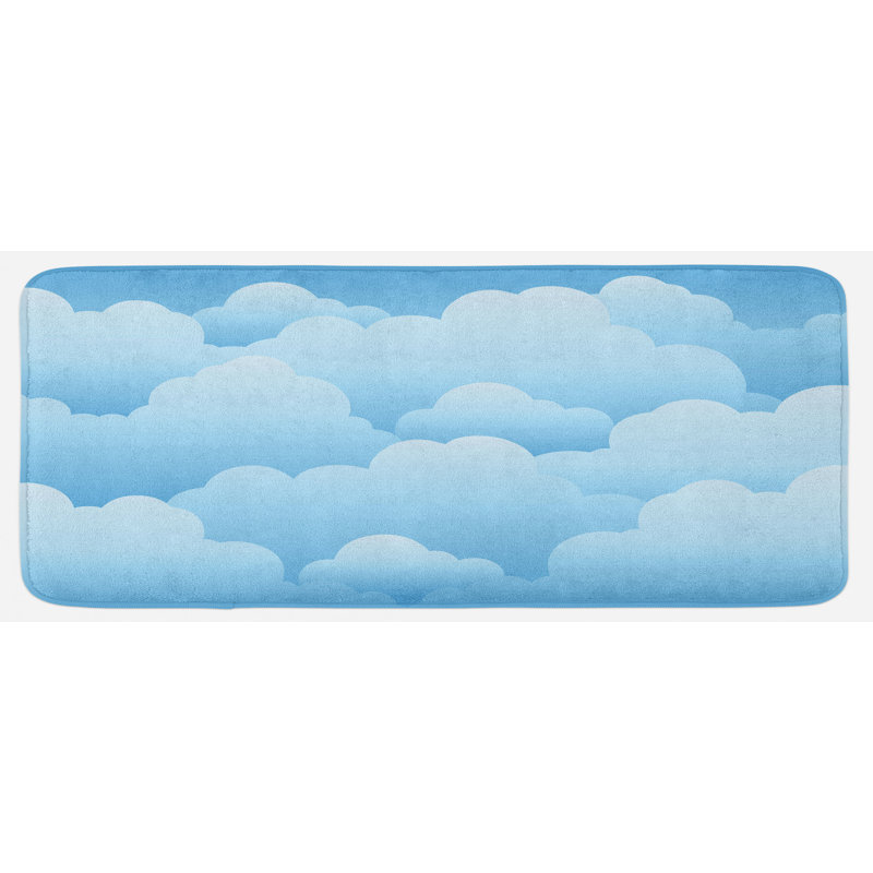 Coastal Synthetic Kitchen Mat