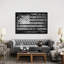 «Flags U.S.A. Grunge», impression sur toile-489004947-435098979-435098980
