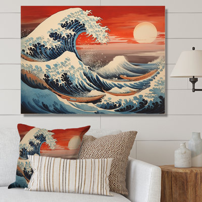" Masterpiece The Red Great Of Kanagawa V "