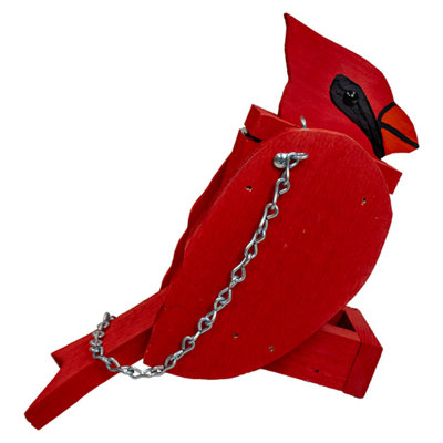 Cardinal Shaped Bird Feeder by The Holiday Aisle®