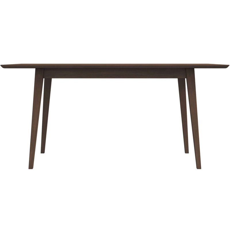Table de salle à manger rectangulaire Mary, Brun, H 29,50 po x L 35 po x l 63 po