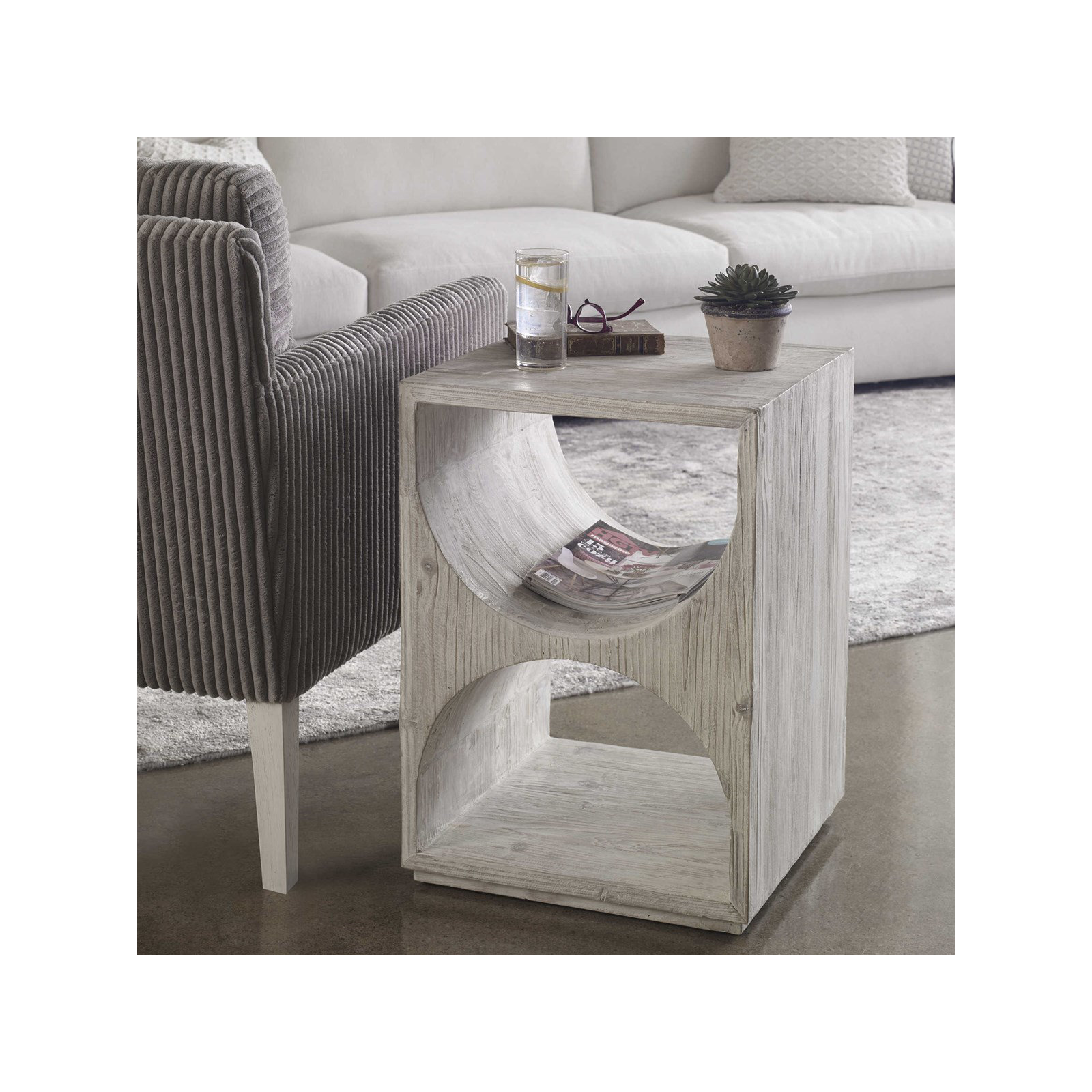 Leonel Solid Wood End Table