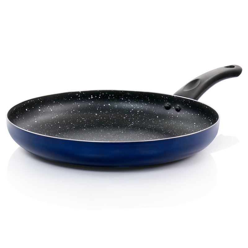 Oster Luneta Non Stick Aluminum Frying Pan, 11.5", Blue