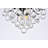 Sonnet Crystal Semi Flush Mount