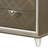 Elegant Dark Champagne Nightstand With Practical Drawer Function Quality Construction Element